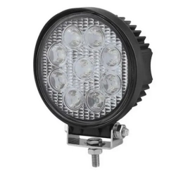 Lampa robocza okrągła LED 9 x LED skupiona